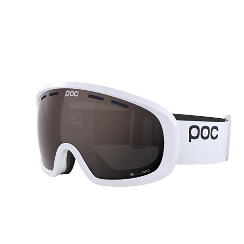 POC Fovea Mid Gafas de esquí, Adultos Unisex, Hydrogen White/Clarity Define/No Mirror, Talla única