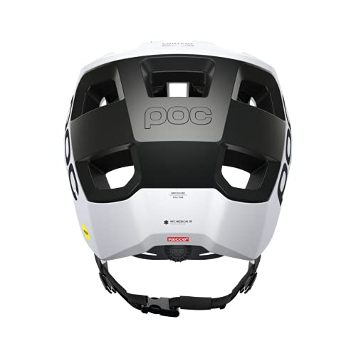 POC Kortal Race MIPS Casco, Unisex, Hydrogen White/Uranium Black Matt, XS-S (51-54cm)