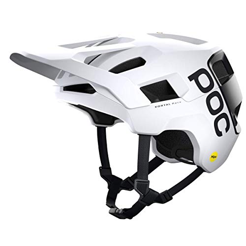 POC Kortal Race MIPS Casco, Unisex, Hydrogen White/Uranium Black Matt, XS-S (51-54cm)