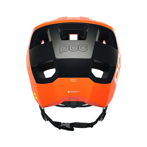 POC Kortal Race MIPS Casco, Unisex, Naranja Fluorescente AVIP/Uranio Negro Mate, XS-S (51-54cm)