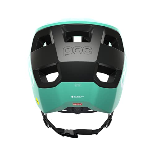 POC Kortal Race MIPS Casco, Unisex, Verde Fluorescente/Uranio Negro Mate, XS-S (51-54cm)