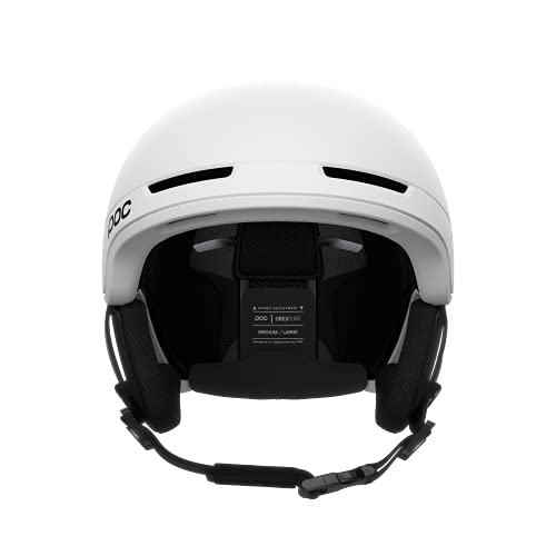 POC Obex Pure Casco, Unisex-Adult, Hydrogen White, M-L (55-58cm)