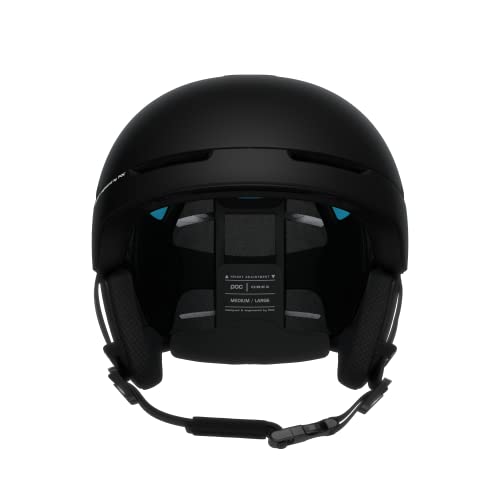 POC Obex Spin Casco, Unisex-Adult, Uranium Black, M-L (55-58cm)