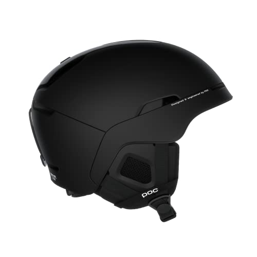 POC Obex Spin Casco, Unisex-Adult, Uranium Black, M-L (55-58cm)