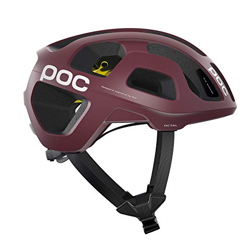 POC, Octal MIPS - Casco para bicicleta, color rojo propileno mate, MED