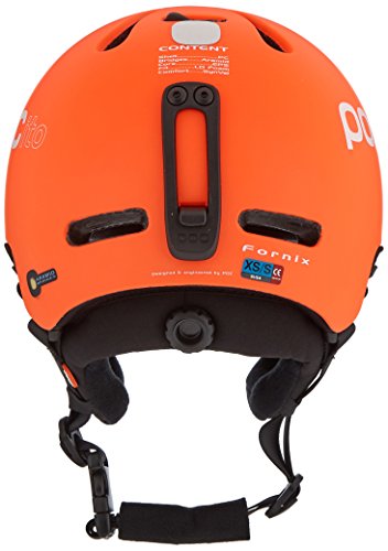 POC POCito Fornix Casco Nieve, Unisex niños, Naranja (Zinc Orange), XS-S