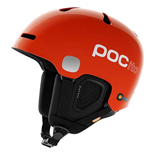 POC POCito Fornix Casco Nieve, Unisex niños, Naranja (Zinc Orange), XS-S