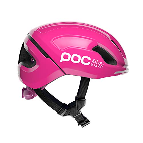 POC POCito Omne SPIN Casco Ciclismo Unisex Adulto, Rosado Fluorescent Pink, XSM