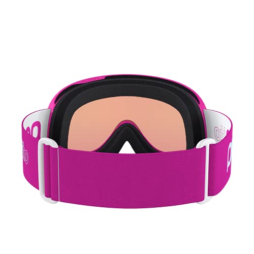 POC POCito Retina Máscaras Nieve, Unisex niños, Rosa (Fluorescent Pink), One Size