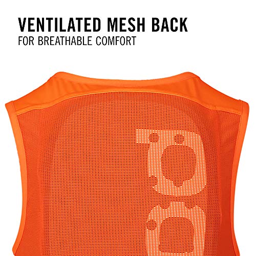 POC Pocito Vpd Air Vest Casco de esquí para niños, Fluorescent Orange, L