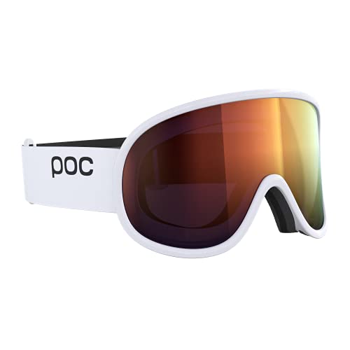 POC Retina Big Clarity Gafas de esquí, Adultos Unisex, Hydrogen White/Spektris Orange, Talla única