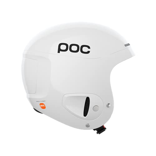 POC Skull X SPIN Casco de esquí, Adultos Unisex, Hydrogen White, L (57-58cm)