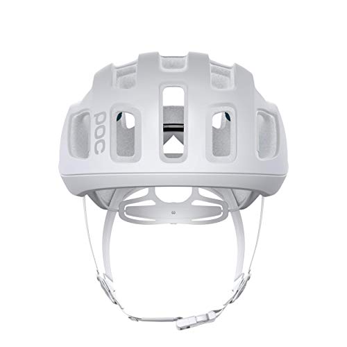 POC Ventral Air SPIN Casco Ciclismo Unisex Adulto, Blanco Hydrogen White Matt, LRG