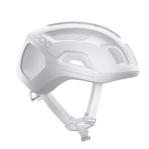 POC Ventral Air SPIN Casco Ciclismo Unisex Adulto, Blanco Hydrogen White Matt, LRG