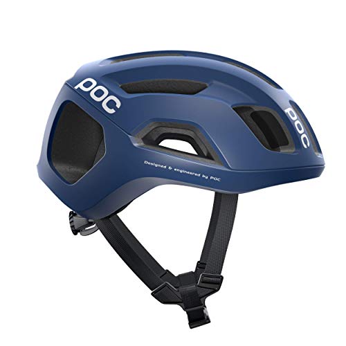 POC Ventral Air Spin Casco de Bicicleta, Unisex Adulto, Lead Blue Matt, L (56-61cm)