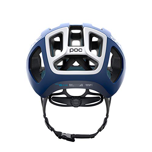POC Ventral Air Spin Casco de Bicicleta, Unisex Adulto, Lead Blue Matt, L (56-61cm)
