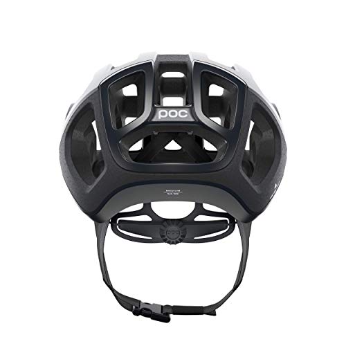 POC Ventral Lite Casco de Bici, Unisex-Adult, Uranium Black Matt, M (55-58cm)