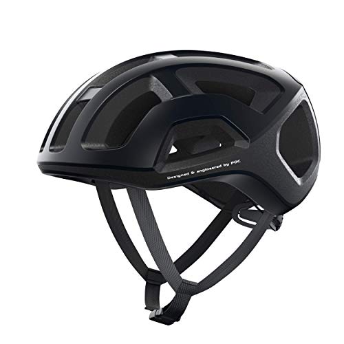 POC Ventral Lite Casco de Bici, Unisex-Adult, Uranium Black Matt, M (55-58cm)