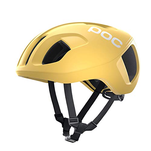 POC Ventral SPIN - Casco Ciclismo, L (56-61cm), Amarillo (Sulfur Yellow Matt)