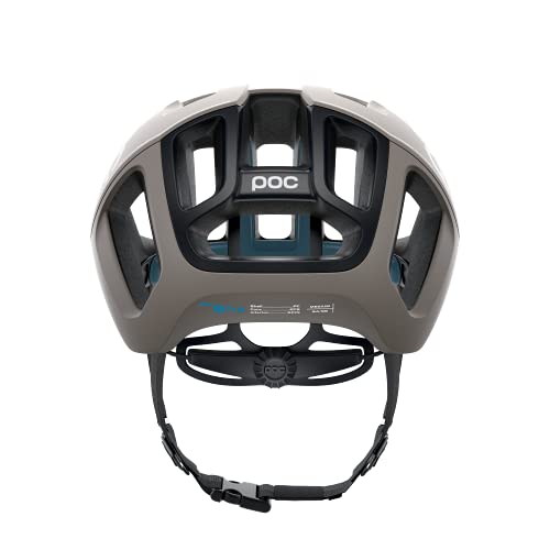 POC Ventral SPIN - Casco Ciclismo, M (54-59cm), Gris (Moonstone Grey Matt)