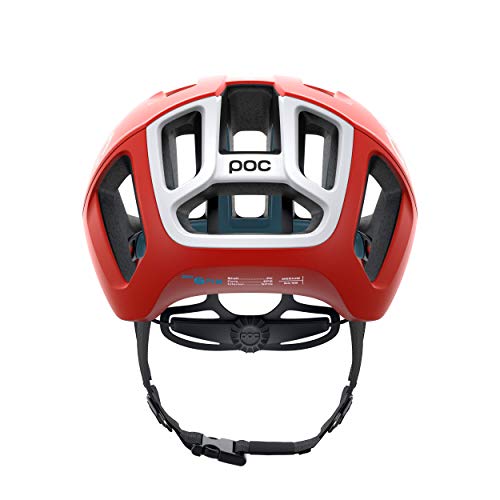 POC Ventral SPIN - Casco Ciclismo, M (54-59cm), Rojo (Prismane Red)