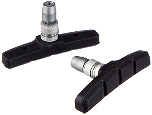 Point 29218201 - Pastilla para Freno V-Brake (2 Pares, Aluminio,70 mm), Color Negro