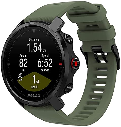 Polar GRIT X - Outdoor multisport watch con GPS con Brújula, Altímetro y Durabilidad de Nivel Militar para Practicar trail running, mountain bike, ciclismo - Batería de Larga Duración