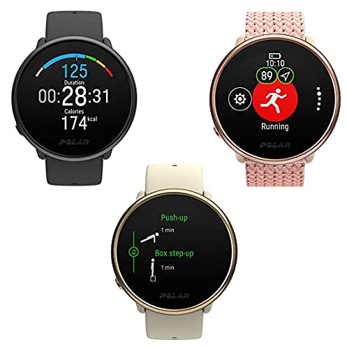 Polar Ignite 2 - Smartwatch fitness con GPS - Monitor cardíaco de muñeca - Guía personalizada para entrenamientos, recuperación y registro del sueño - Tiempo, funciones inteligentes