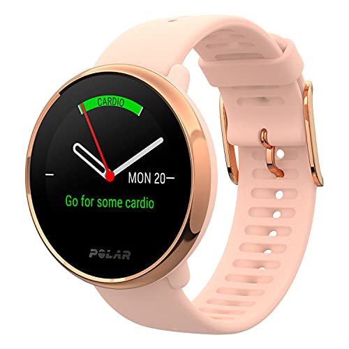 Polar Ignite - Reloj smartwatch de fitness con GPS integrado, registro de la frecuencia cardíaca en la muñeca, guías de entrenamiento, análisis del sueño, notificaciones y métricas de natación