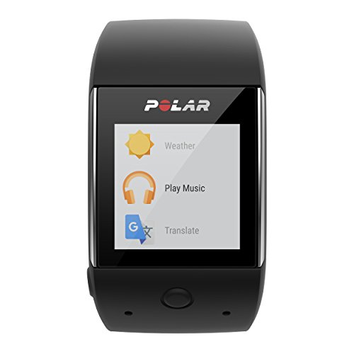 Polar M600 - Smartwatch con GPS Integrado y Pulsómetro HR en la Muñeca, Negro, M/L