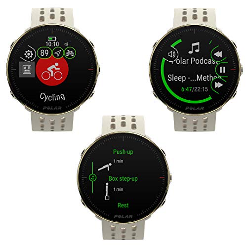 Polar Vantage M2 - Smartwatch multisport avanzado - GPS integrado, registro de FC en la muñeca - Entrenamientos diarios preparados - Registro del sueño y la recuperación - Controles de música, clima
