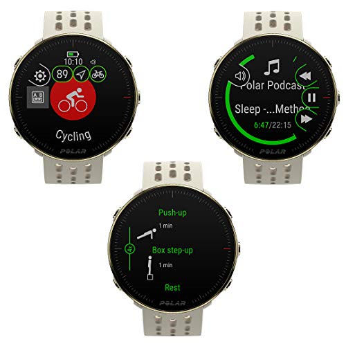 Polar Vantage M2 - Smartwatch multisport avanzado - GPS integrado, registro de FC en la muñeca - Entrenamientos diarios preparados - Registro del sueño y la recuperación - Controles de música, clima