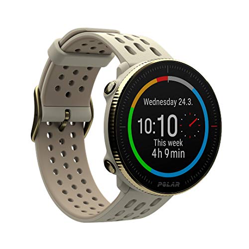 Polar Vantage M2 - Smartwatch multisport avanzado - GPS integrado, registro de FC en la muñeca - Entrenamientos diarios preparados - Registro del sueño y la recuperación - Controles de música, clima