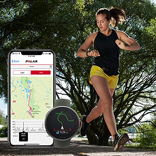 Polar Vantage V2 - Premium Multisport GPS Smartwatch, Registro de Frecuencia Cardíaca en la muñeca para Running, Natación, Ciclismo, Reloj inteligente, Controles de Música, Predicción Meteorológica