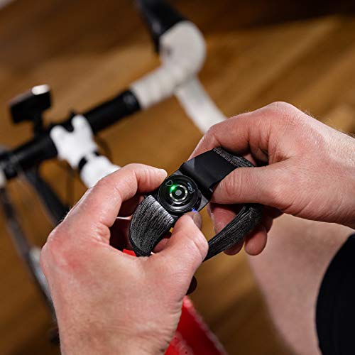 Polar Verity Sense - Brazalete para sensor óptico de FC - ANT+ Bluetooth Dual - Sensor de FC para hacer deporte con un solo botón - Compatible con Peloton, Endomondo, Zwift y más