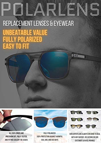 PolarLens Lentes polarizadas de repuesto para Oakley Flight Jacket – Compatible con gafas de sol Oakley Flight Jacket