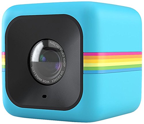 Polaroid Cube Videocámara de acción de estilo de vida HD 1080p (AZUL)