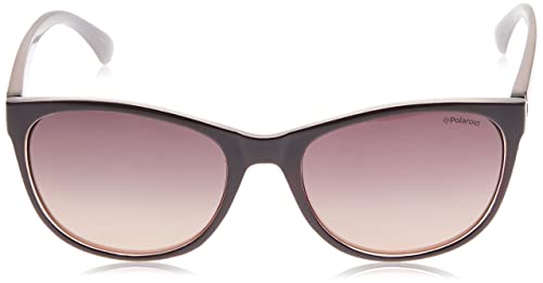 Polaroid P8339 JR C6T Gafas de Sol, Morado (Purple/Burgundy Shaded Polarized), 55 para Mujer