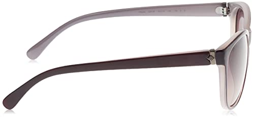 Polaroid P8339 JR C6T Gafas de Sol, Morado (Purple/Burgundy Shaded Polarized), 55 para Mujer