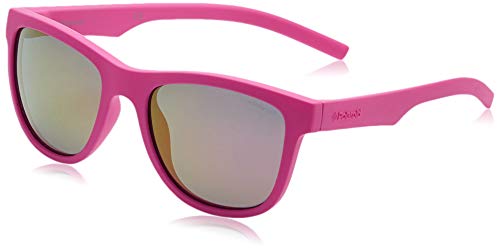 Polaroid PLD 8018/S AI CYQ Gafas de Sol, Rosa (Dark Pink/Grey Pink Grey Speckled Pz), 47 Unisex Niños