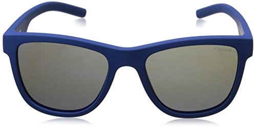 Polaroid PLD 8018/S JY ZDI Gafas de Sol, Azul (Bluette/Greyblmirror Pz), 47 Unisex Niños