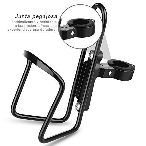 Portabidón para Bicicleta,Diyife Portabidón de Ciclismo para Bicicletas de Montaña y Carretera, Impermeable Soportes para Botella de Agua, Tecnología de Soldadura TIG Aluminio de Aviación 6061