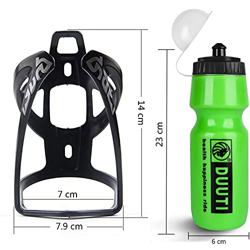 Portabotellas Bicicleta, Portabidón de Bicicleta Ajustable,Ajustable Portabidón de Bicicleta,portabotellas de agua para bicicleta,para Bicicletas De Ciclismo, Bicicletas De Montaña (B)