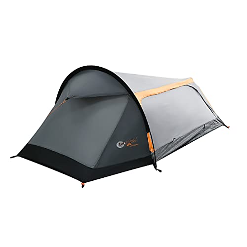 Portal Apus 2 – 2 Personas Excursiones de túnel, Trekking Tienda con Gran Entrada, 1250 g, 2000 mm