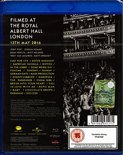 Post Pop Depression: Live At The Royal Albert Hall [Blu-ray]
