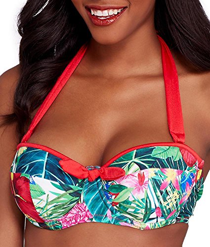 Pour Moi 17000 Jungle Fever, Parte de Arriba de Bikini Para Mujer, Multicolor, 32 Inches (talla Del Fabricante: 32c)