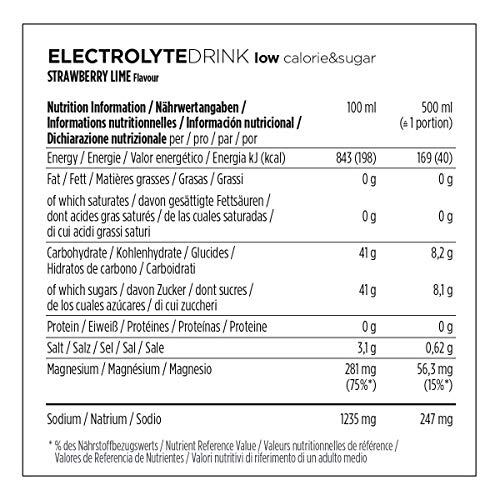 Powerbar Electrolyte Drink Strawberry Lime - 1000 ml