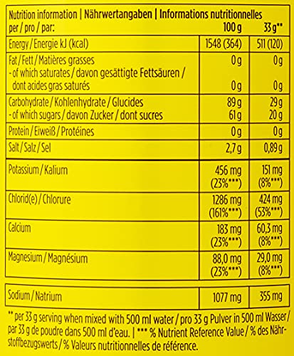 PowerBar Isoactive Orange 600g - Bebida Deportiva Isotónica - 5 Electrolitos + C2MAX