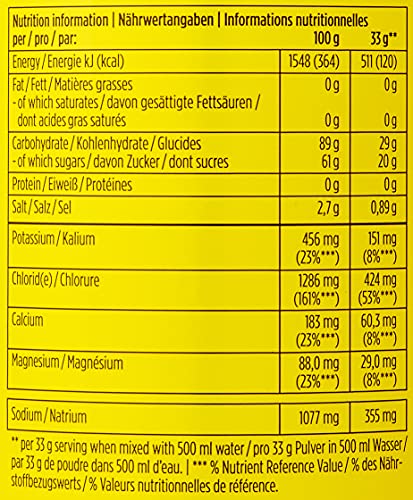 PowerBar Isoactive Orange 600g - Bebida Deportiva Isotónica - 5 Electrolitos + C2MAX