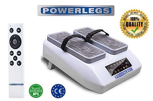 POWERLEGS® Ejercita Tus Piernas Sin Esfuerzo Con Mando A Distancia Incluido - Alivia El Dolor y Mejora La Circulacion - Ejercitador De Piernas Pasivo - Mueve Tus Piernas - Mueve Tu Corazón